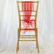 5 pcs Organza Chair Sashes
