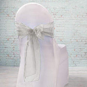 5 pcs Organza Chair Sashes