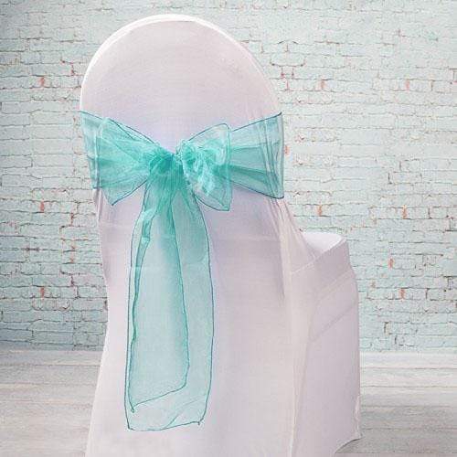 5 pcs Organza Chair Sashes