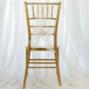 5 pcs Organza Chair Sashes