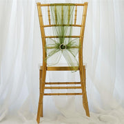 5 pcs Organza Chair Sashes