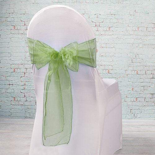 5 pcs Organza Chair Sashes