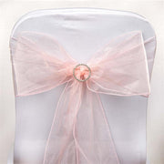 5 pcs Organza Chair Sashes SASHP_ORGZ_046