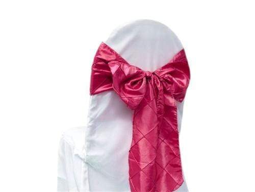 5 pcs Pintuck Chair Sashes