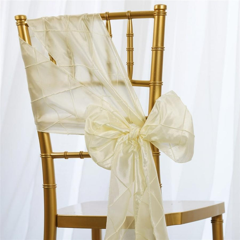 5 pcs Pintuck Chair Sashes