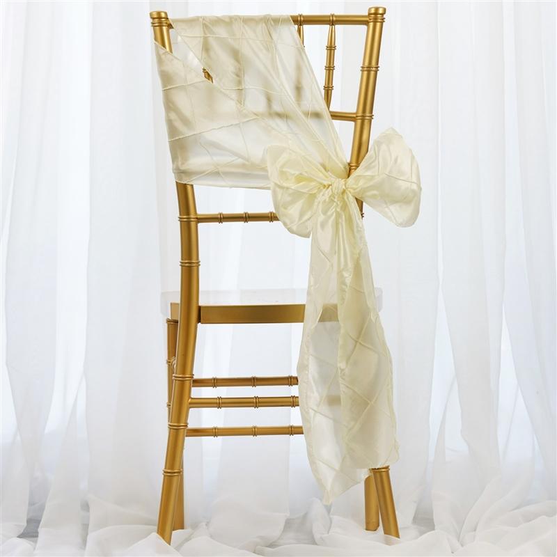5 pcs Pintuck Chair Sashes