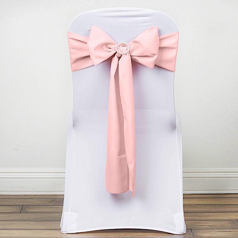5 pcs Polyester Chair Sashes