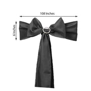5 pcs Polyester Chair Sashes