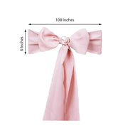 5 pcs Polyester Chair Sashes