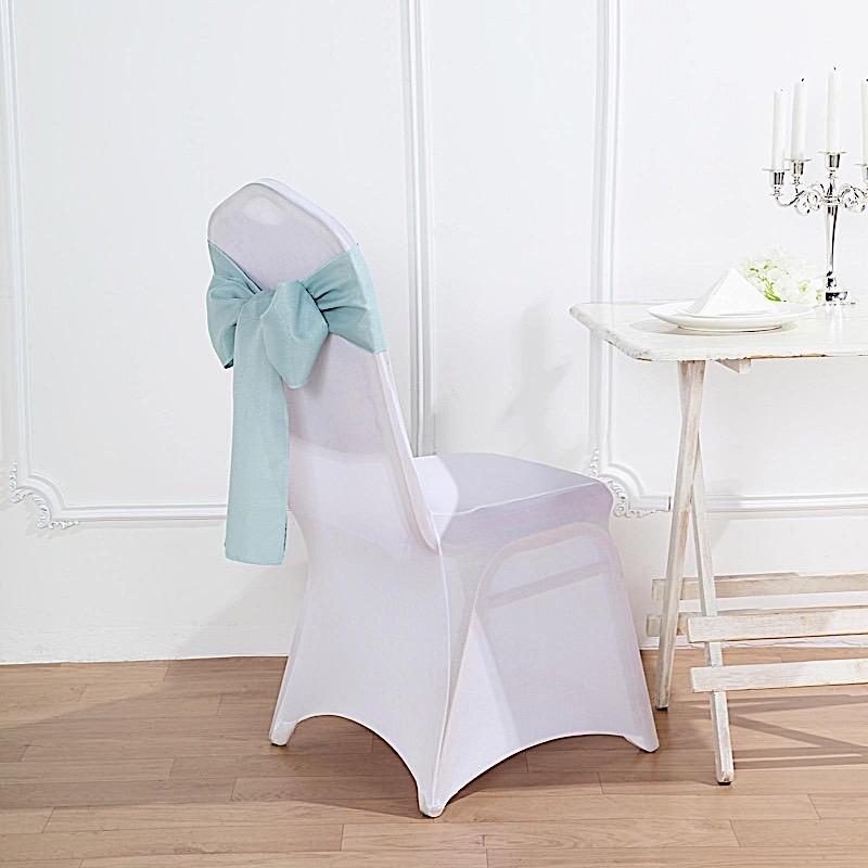 5 pcs Polyester Chair Sashes