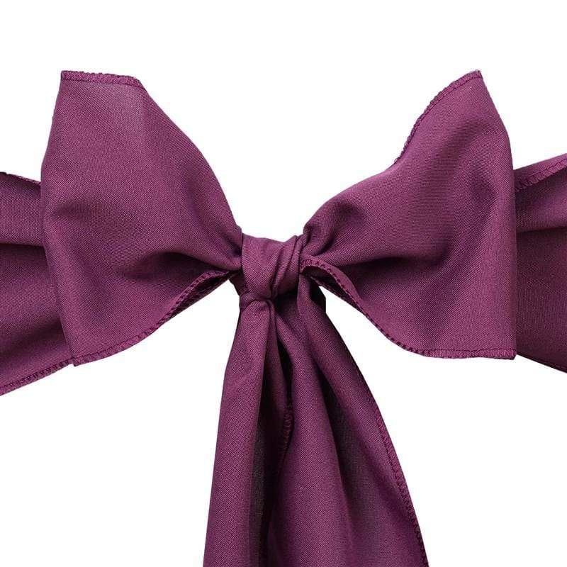 5 pcs Polyester Chair Sashes