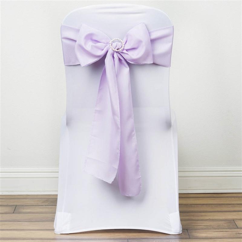 5 pcs Polyester Chair Sashes