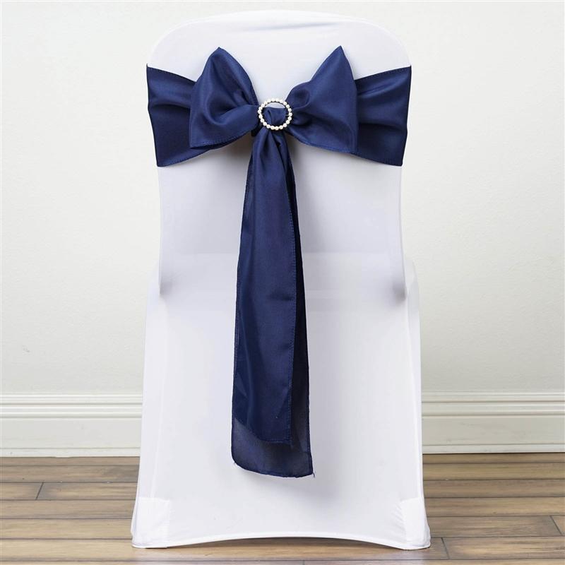 5 pcs Polyester Chair Sashes