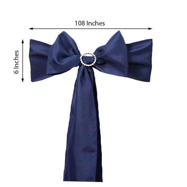 5 pcs Polyester Chair Sashes