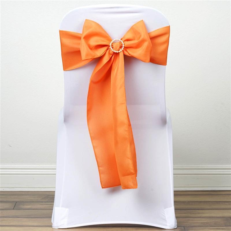 5 pcs Polyester Chair Sashes