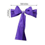 5 pcs Polyester Chair Sashes