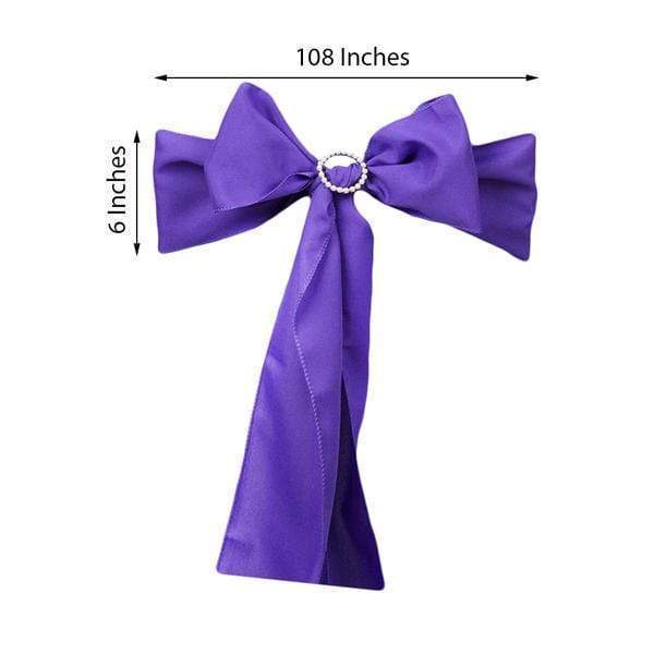 5 pcs Polyester Chair Sashes