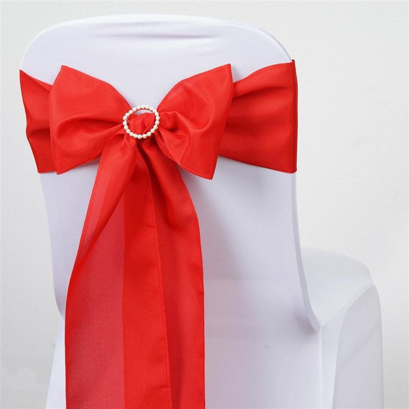 5 pcs Polyester Chair Sashes