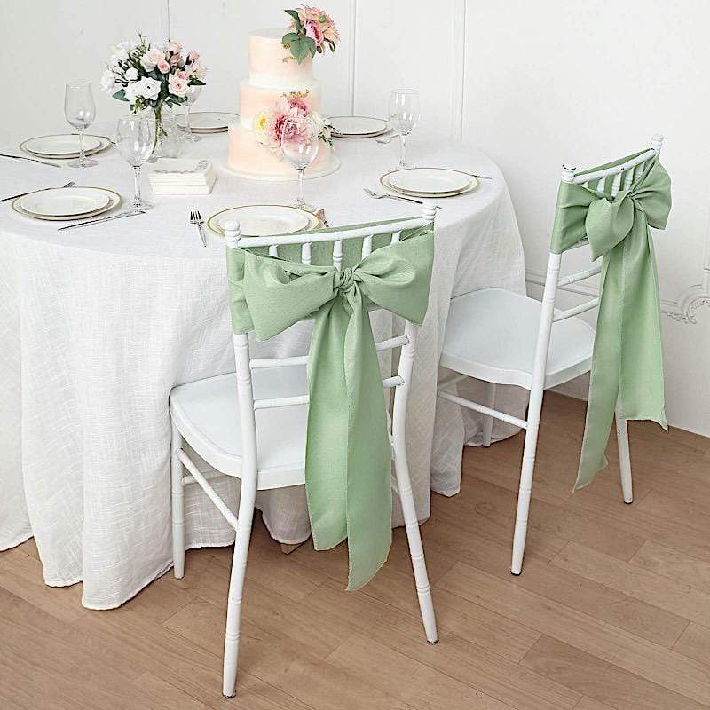 5 pcs Polyester Chair Sashes