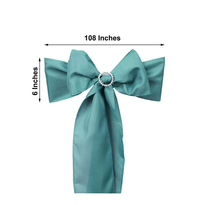 5 pcs Polyester Chair Sashes