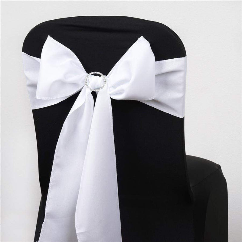 5 pcs Polyester Chair Sashes