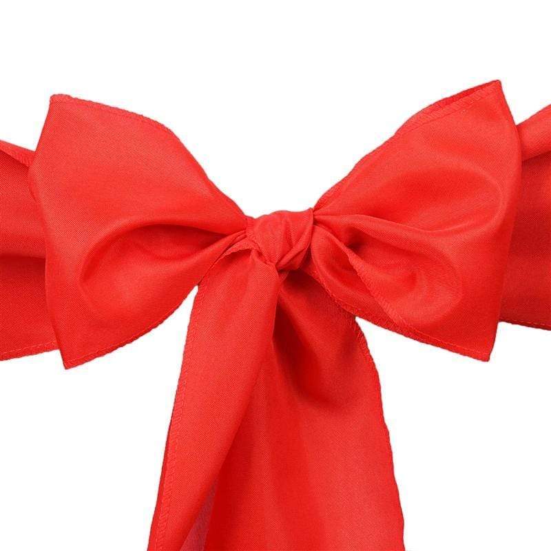 5 pcs Polyester Chair Sashes