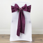 5 pcs Polyester Chair Sashes