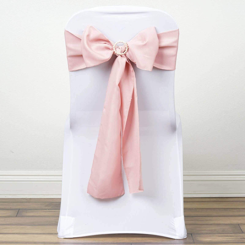 5 pcs Polyester Chair Sashes