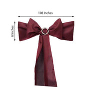 5 pcs Polyester Chair Sashes