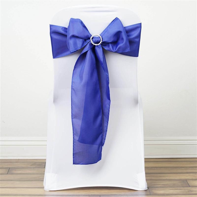 5 pcs Polyester Chair Sashes
