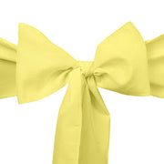 5 pcs Polyester Chair Sashes
