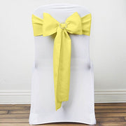 5 pcs Polyester Chair Sashes