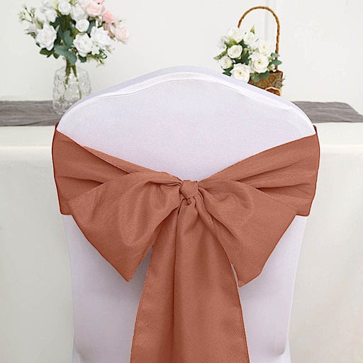 5 pcs Polyester Chair Sashes