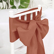 5 pcs Polyester Chair Sashes
