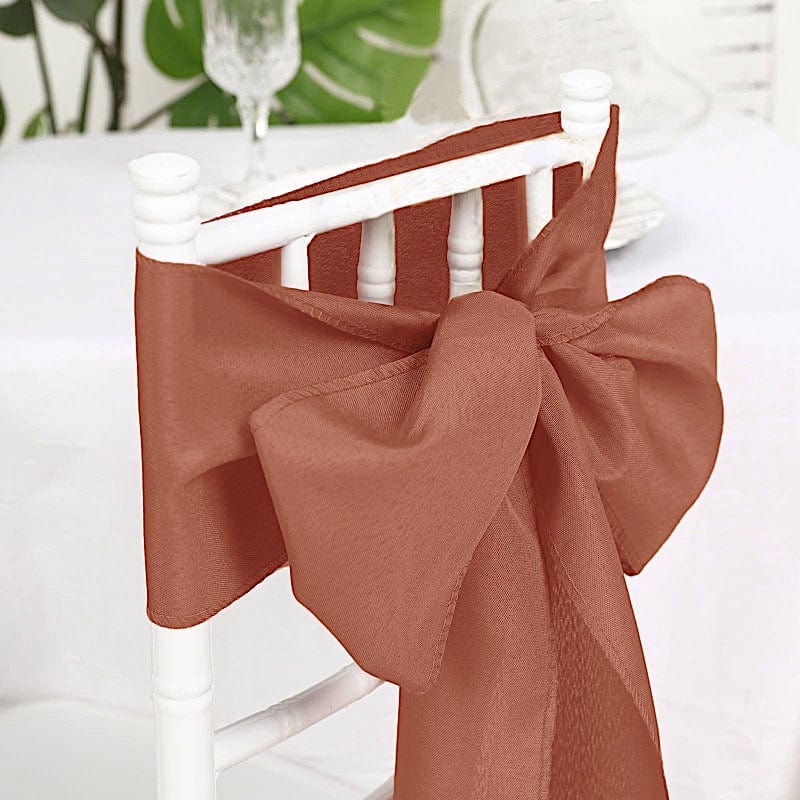 5 pcs Polyester Chair Sashes