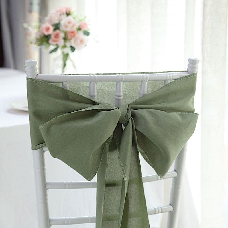 5 pcs Polyester Chair Sashes