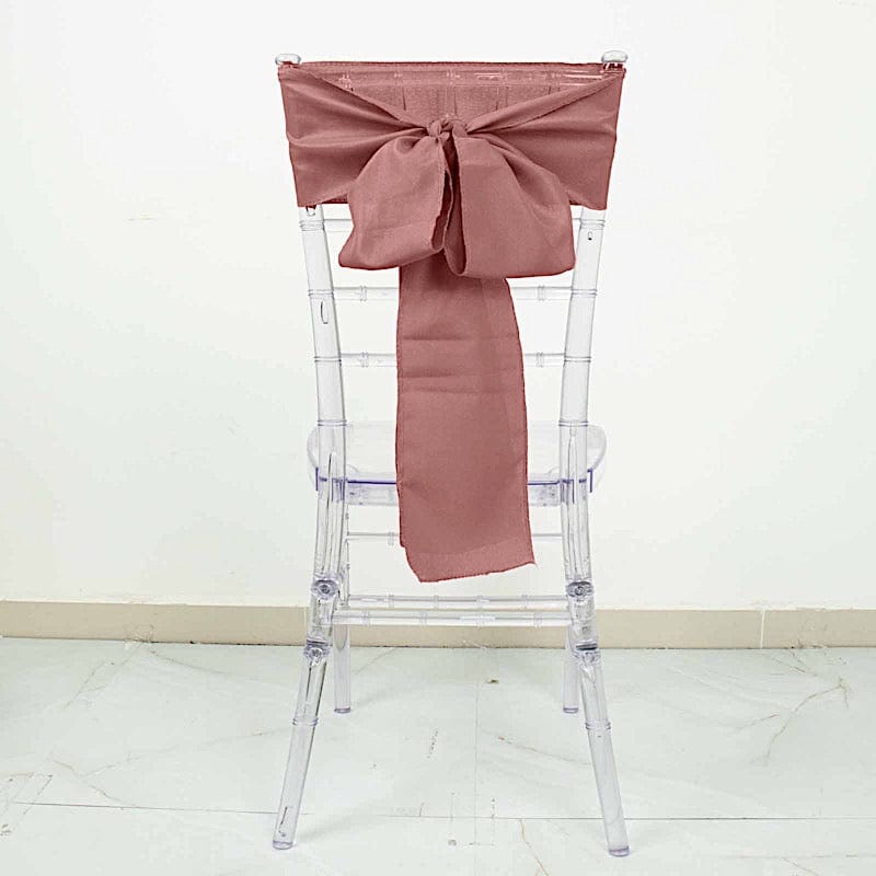 5 pcs Polyester Chair Sashes