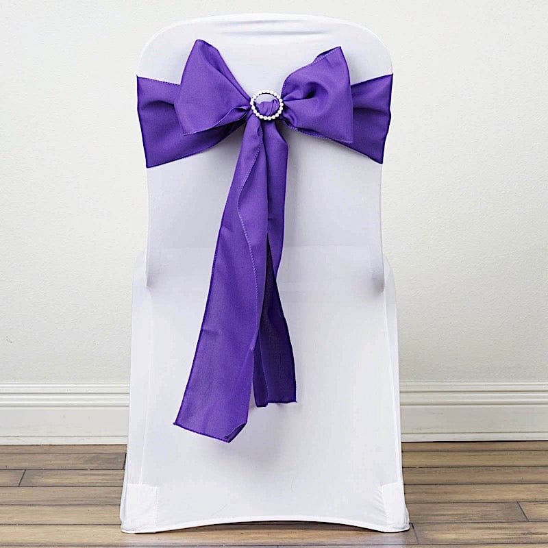 5 pcs Polyester Chair Sashes