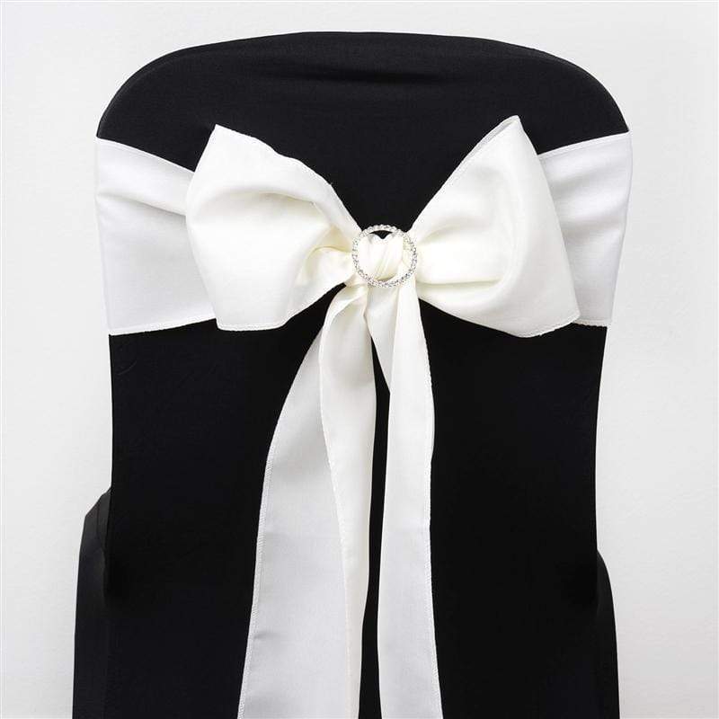 5 pcs Polyester Chair Sashes SASHP_POLY_IVR