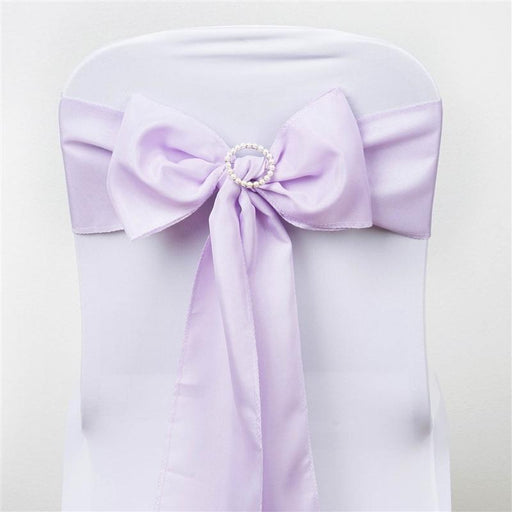 5 pcs Polyester Chair Sashes SASHP_POLY_LAV