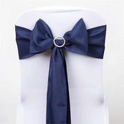 5 pcs Polyester Chair Sashes SASHP_POLY_NAVY