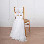 5 pcs Premium Chiffon Wide Chair Sashes