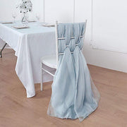 5 pcs Premium Chiffon Wide Chair Sashes
