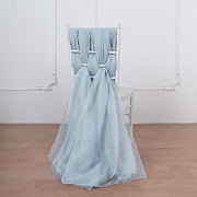5 pcs Premium Chiffon Wide Chair Sashes