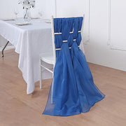 5 pcs Premium Chiffon Wide Chair Sashes