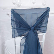 5 pcs Premium Chiffon Wide Chair Sashes
