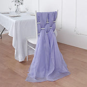 5 pcs Premium Chiffon Wide Chair Sashes