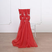 5 pcs Premium Chiffon Wide Chair Sashes