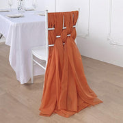 5 pcs Premium Chiffon Wide Chair Sashes