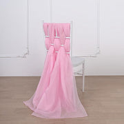 5 pcs Premium Chiffon Wide Chair Sashes